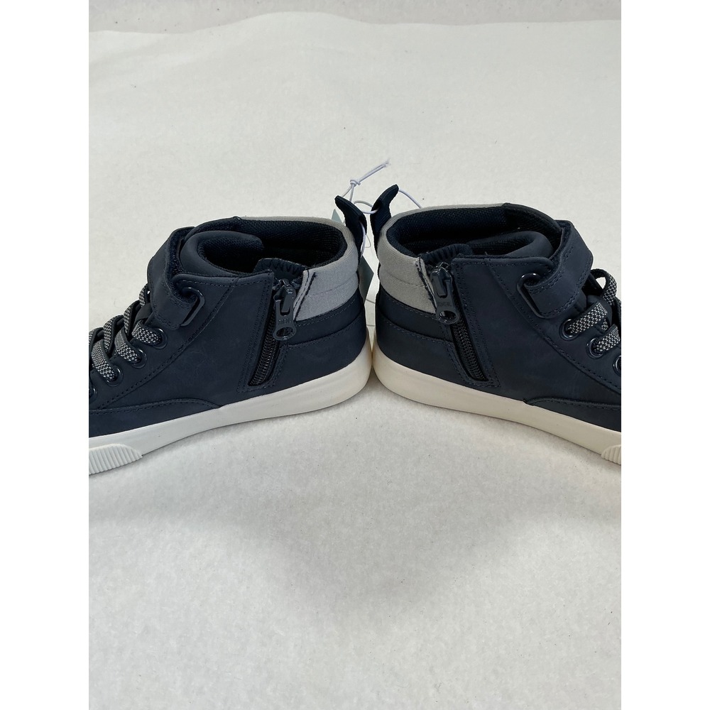Cat & Jack Harlen Navy Blue High Top Sneakers Kids Size 13 Side Zip 093120142 - Picture 6 of 7